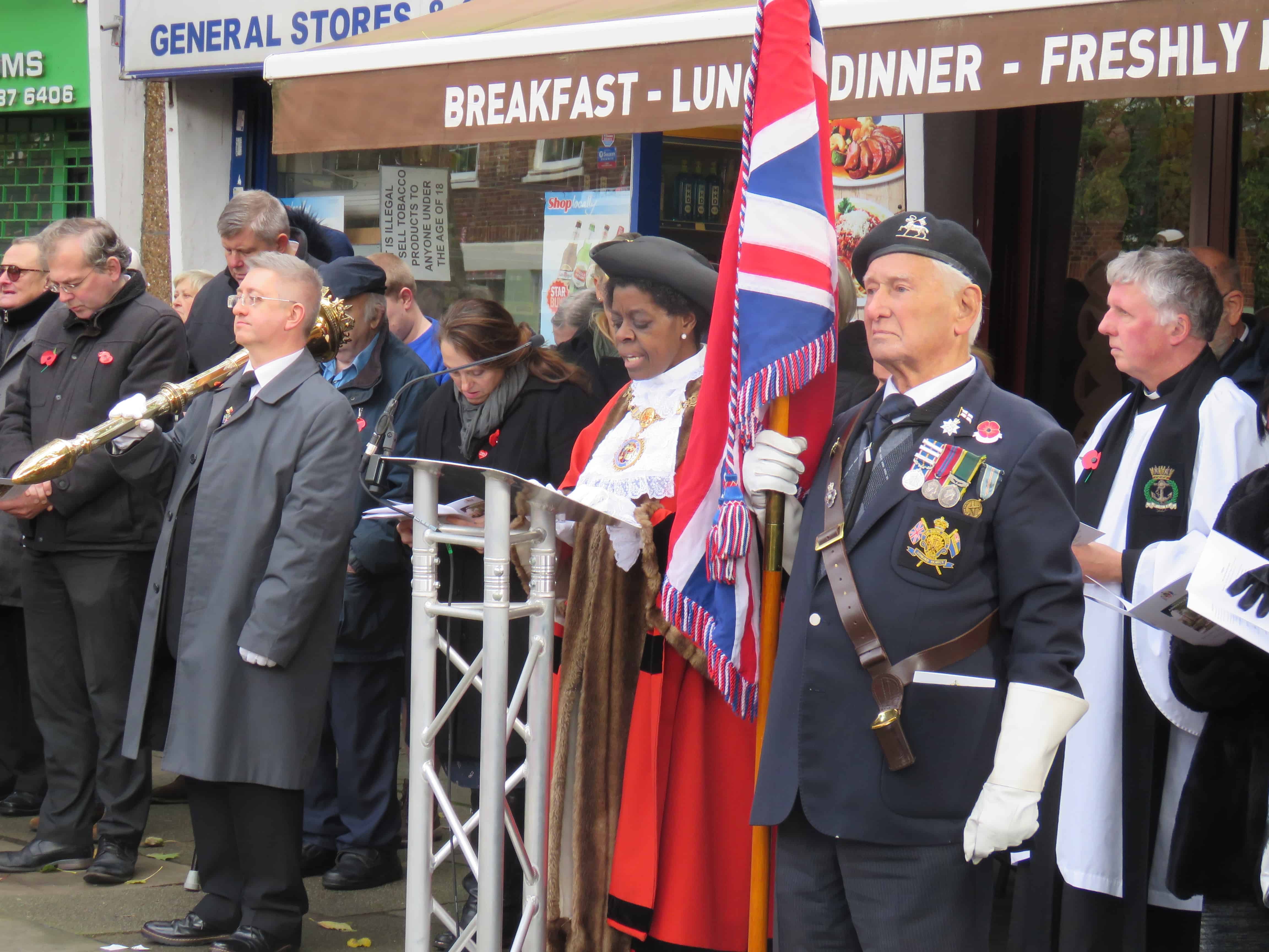 Armistice Day: Bermondsey pays respects to fallen at West Lane memorial - Southwark News